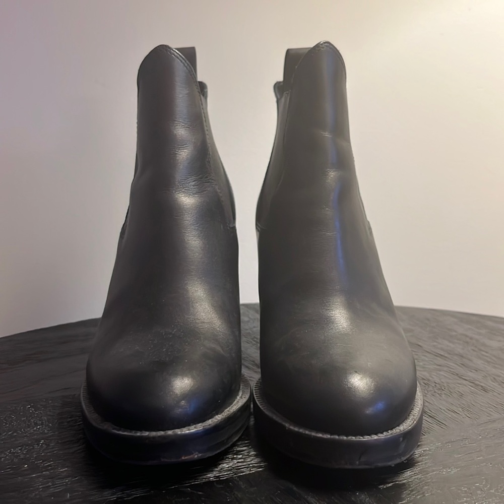 Acne Black Ankle Booties